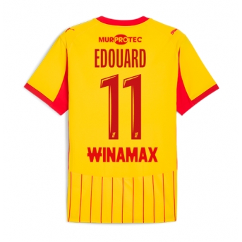 Billige Fotballdrakt RC Lens Odsonne Edouard #11 Replika Hjemmedrakt 2025-26 Kortermet
